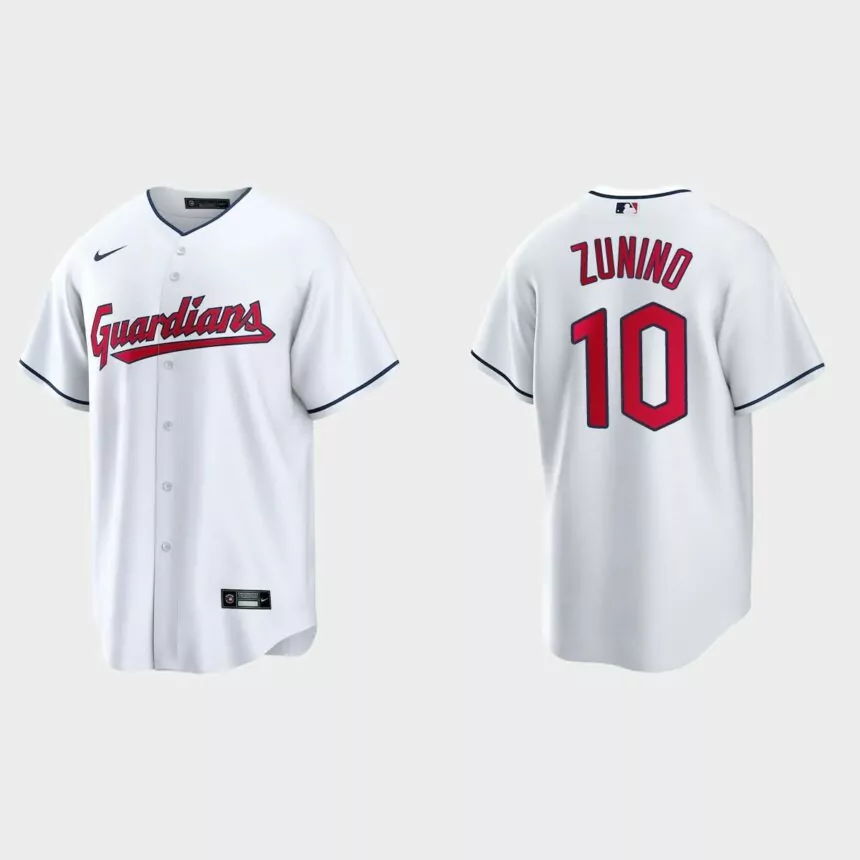 Cleveland Guardians Mike Zunino Replica Jersey – White