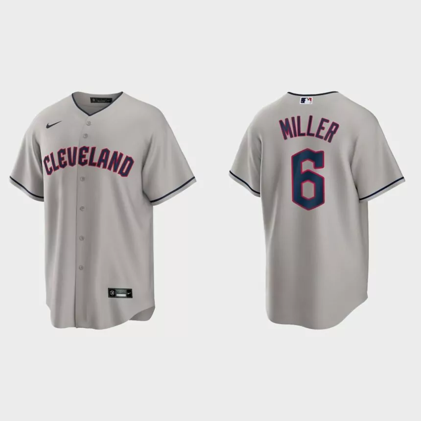 Cleveland Guardians Owen Miller Replica Jersey – Gray