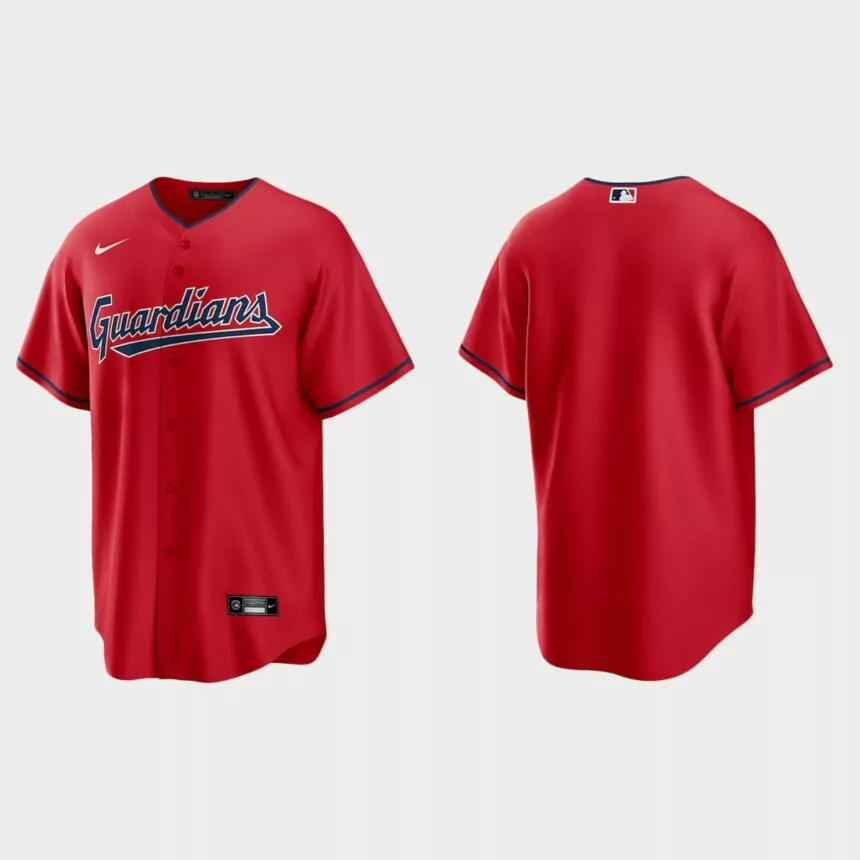 Cleveland Guardians Replica Alternate Jersey – Red