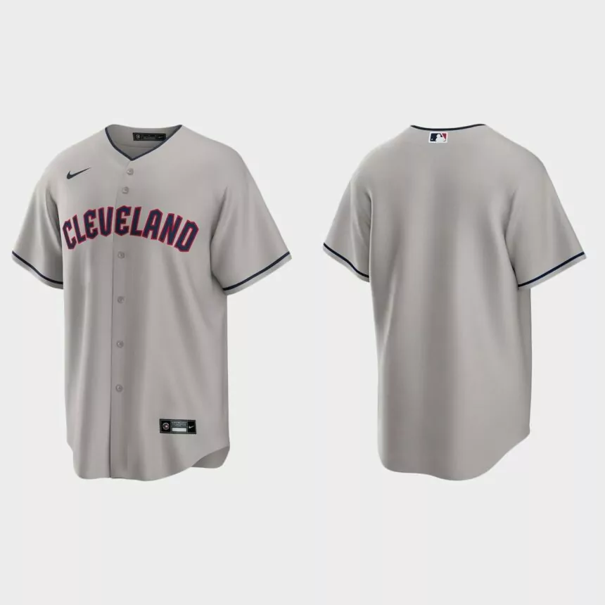 Cleveland Guardians Replica Road Jersey – Gray