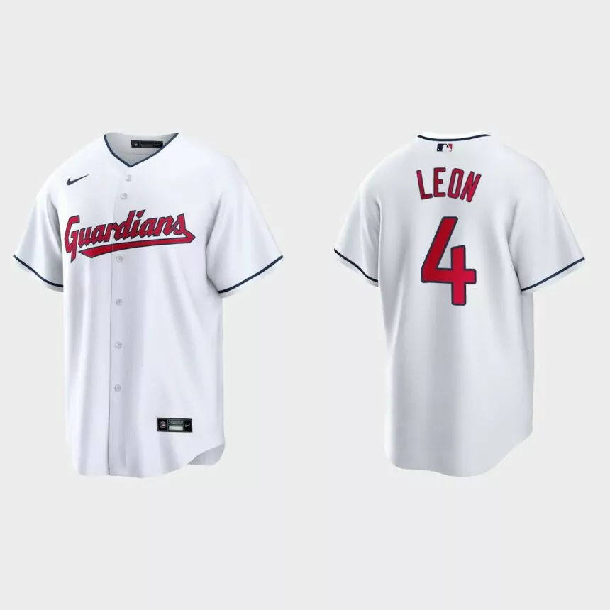 Cleveland Guardians Sandy Leon Replica Jersey – White