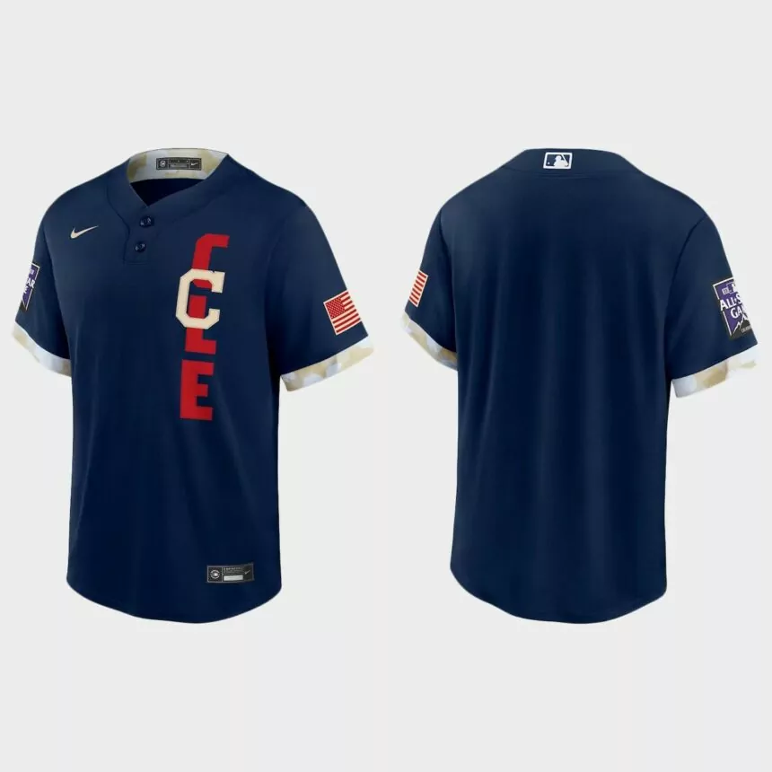 Cleveland Indians 2021 MLB All-Star Game Replica Jersey – Navy