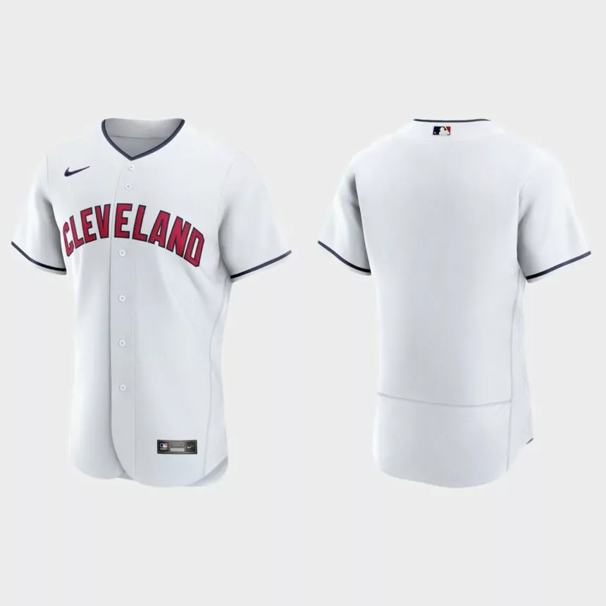 Cleveland Indians Authentic Alternate Jersey – Black White