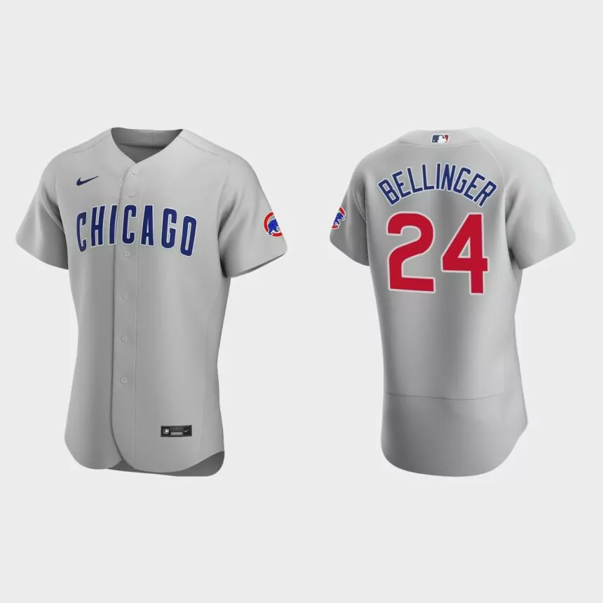 Cody Bellinger Chicago Cubs Authentic Road Jersey – Gray