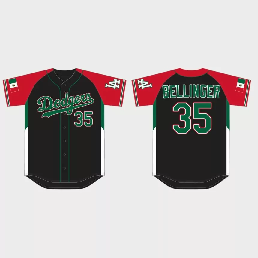Cody Bellinger Los Angeles Dodgers 2021 Mexican Heritage Night Limited Jersey – Black