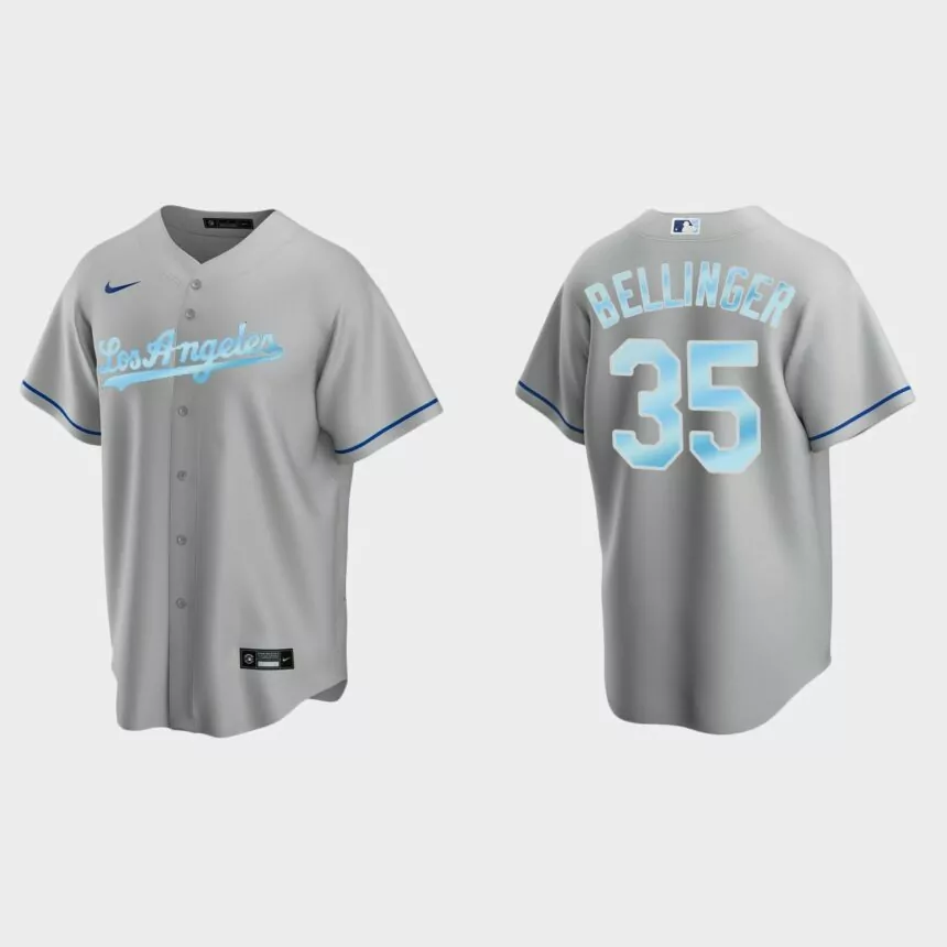 Cody Bellinger Los Angeles Dodgers 2022 Father’s Day Gift Replica Jersey – Gray