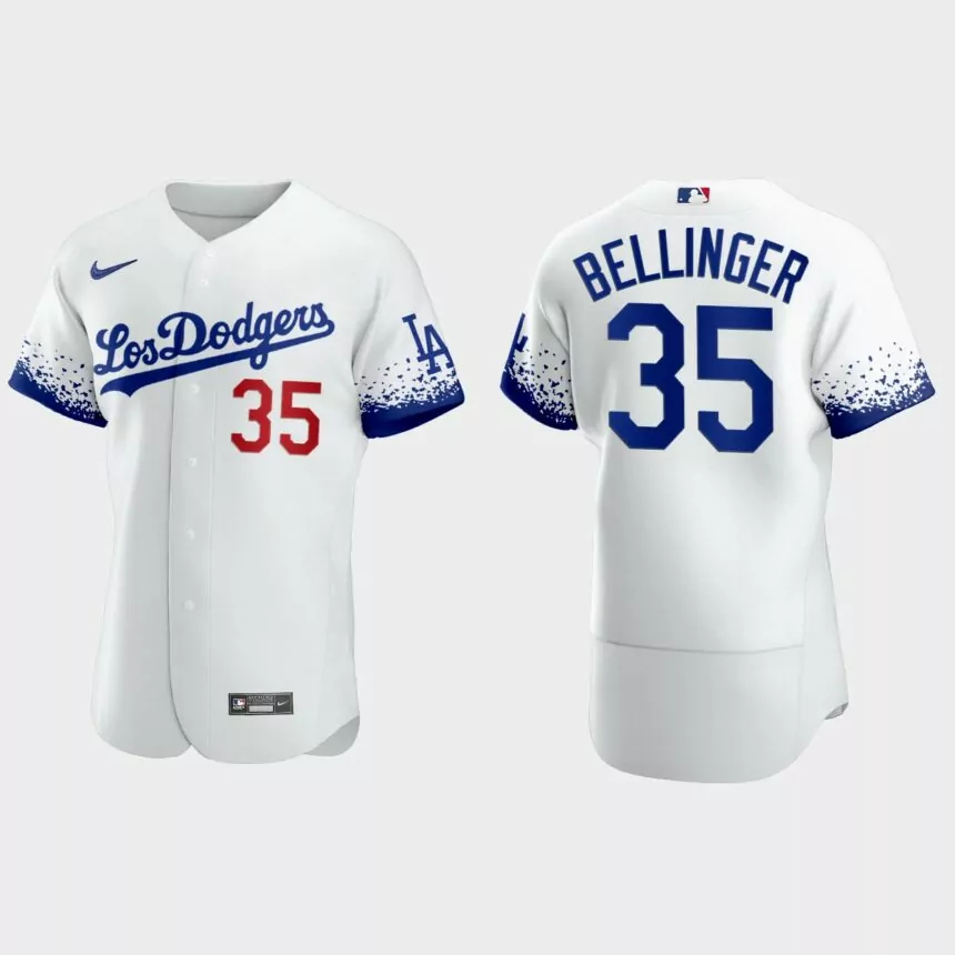 Cody Bellinger Los Angeles Dodgers City Connect Reverse Rare Jersey – White