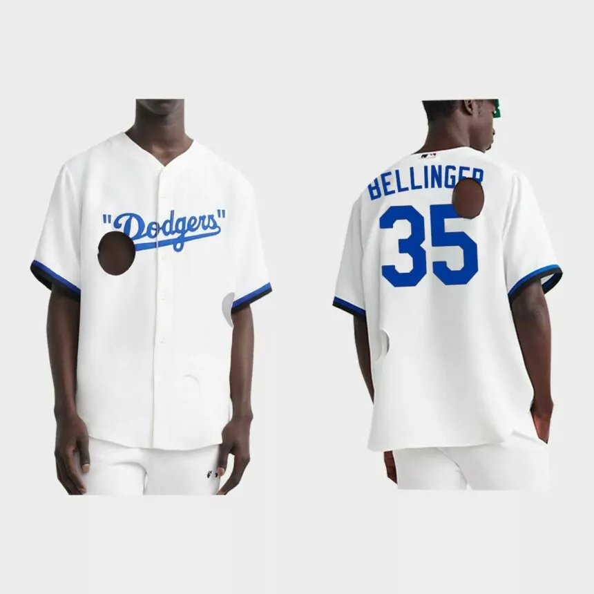 Cody Bellinger Los Angeles Dodgers Meteor Holes Jersey – White