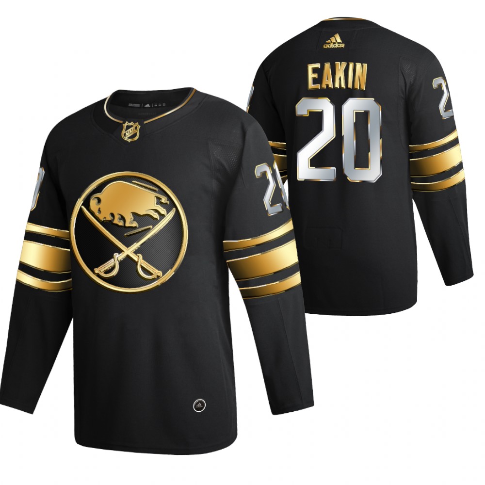 Cody Eakin Buffalo Sabres Black 2021 Golden Edition Jersey Limited Authentic