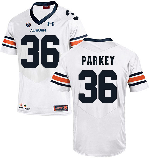 Cody Parkey Auburn Tigers Men's Jersey - #36 NCAA White Stitched Authentic