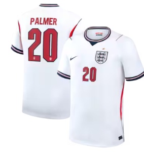 Cole Palmer England National Team Nike 2026 Home Stadium Replica Jersey - White