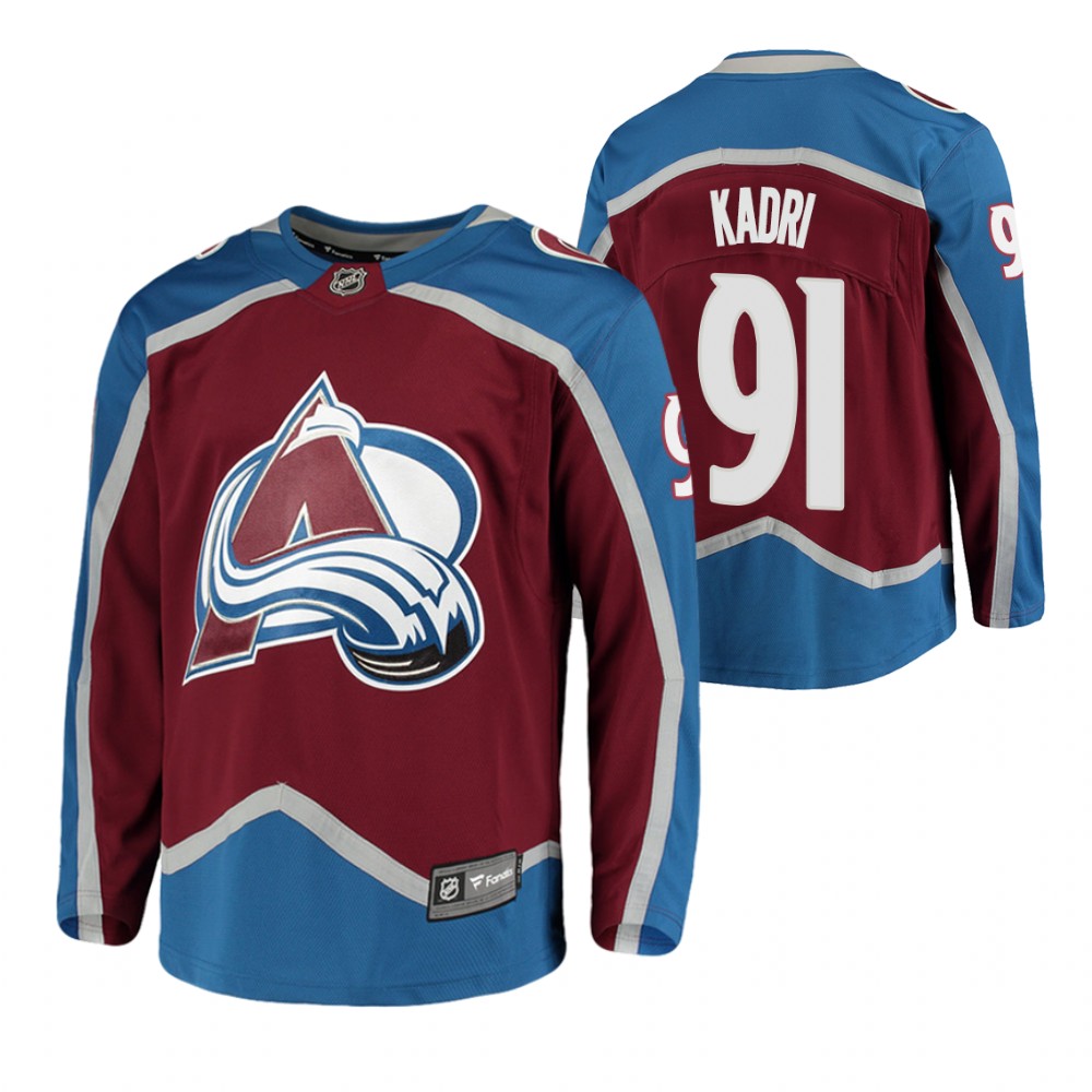 Colorado Avalanche Nazem Kadri Home Breakaway Player Jersey