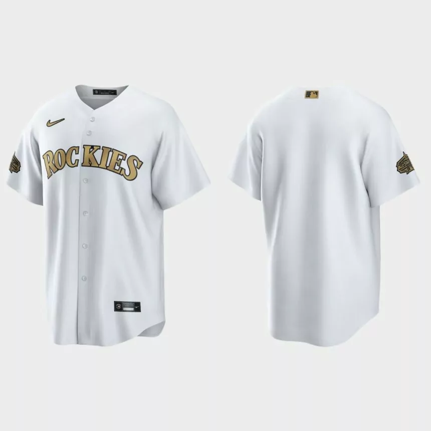 Colorado Rockies 2022 MLB All-Star Game Replica Jersey – White