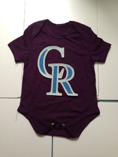 Colorado Rockies MLB Kids Newborn&Infant Gear Purple