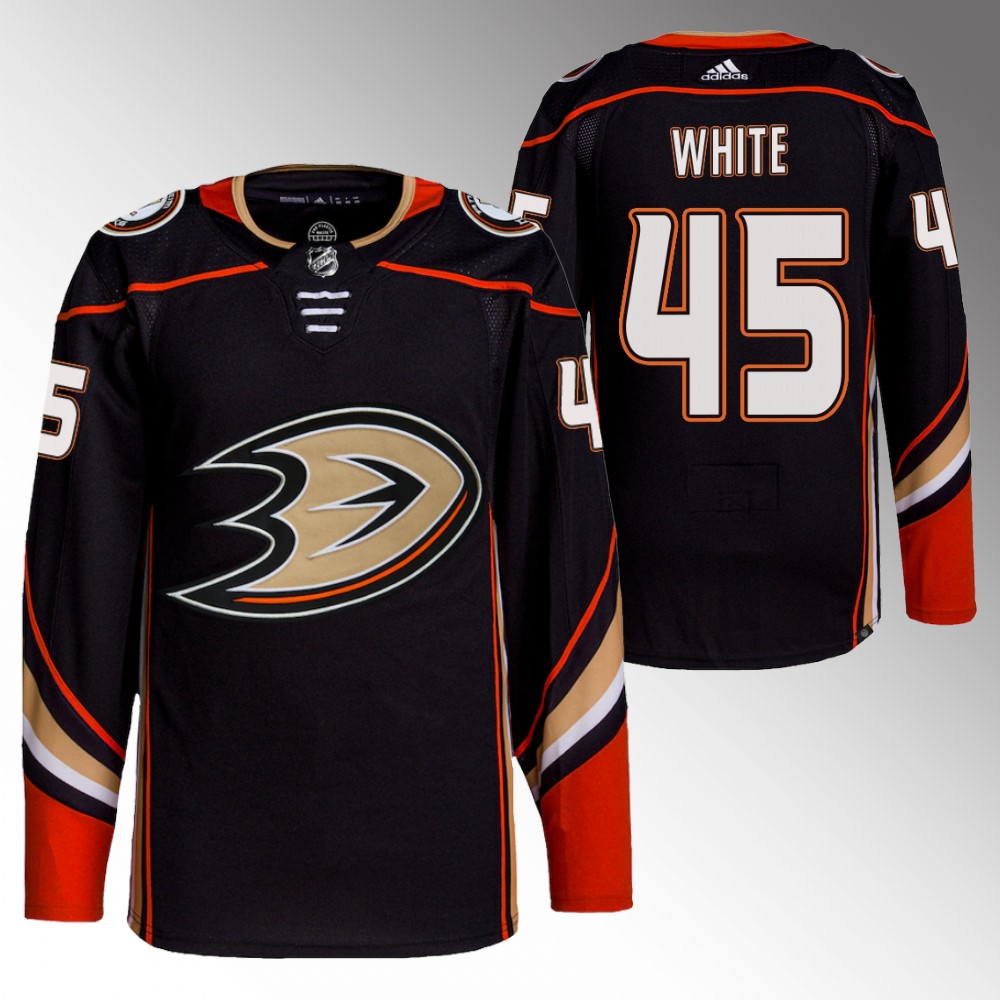 Colton White Anaheim Ducks Black Primegreen Home Jersey