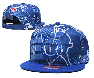 Colts Team Logo Blue Adjustable Hat TX