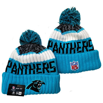 Colts Team Logo Gray Pom Knit Hat YD 1