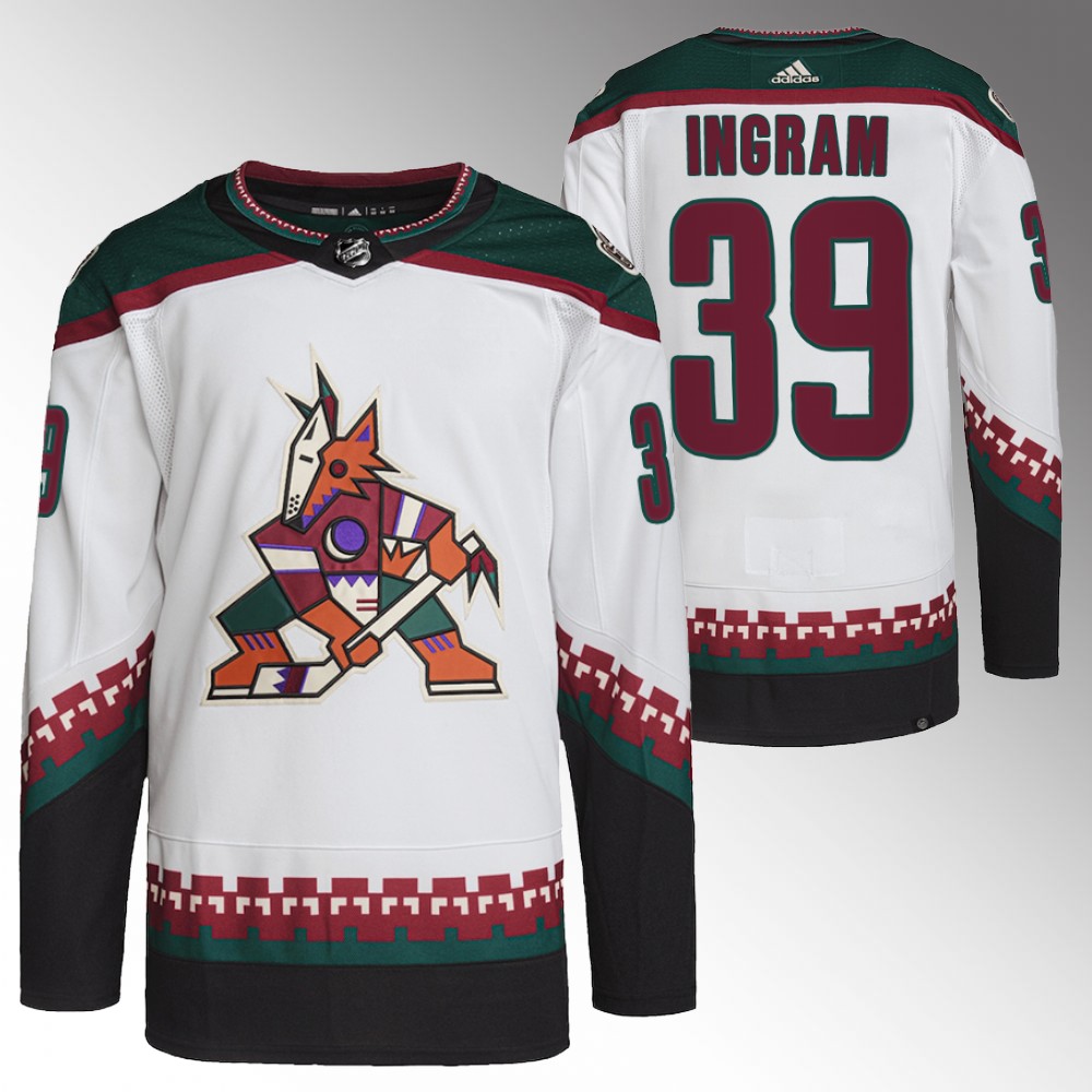 Connor Ingram Arizona Coyotes Away White Authentic Jersey