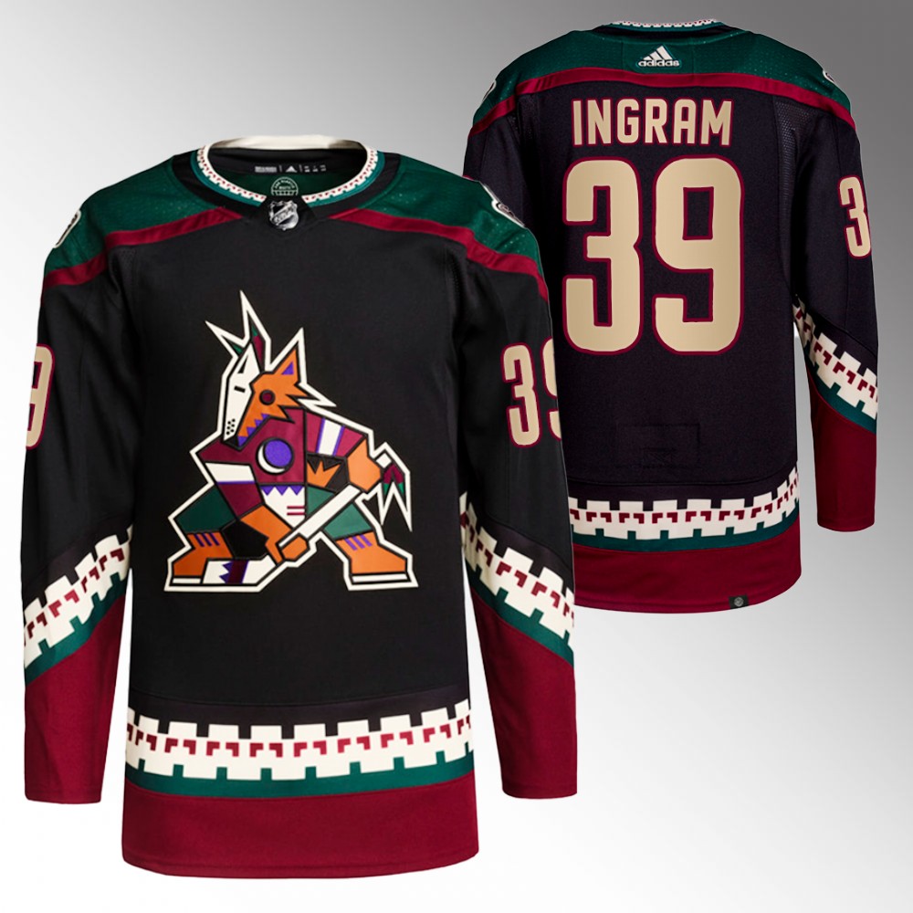 Connor Ingram Arizona Coyotes Black Primegreen Home Jersey