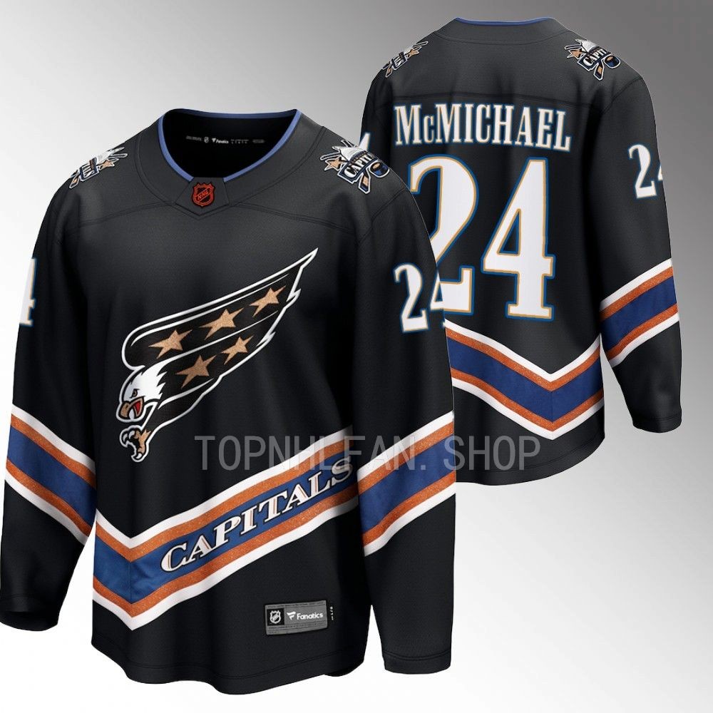 Connor McMichael Capitals Special Edition 2.0 Black Jersey Breakaway