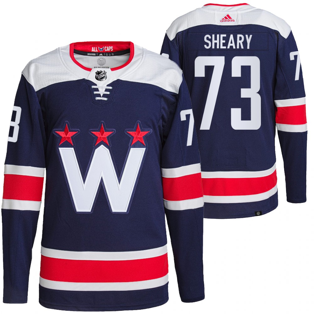 Conor Sheary Washington Capitals Navy Alternate Primegreen Authentic Pro Jersey