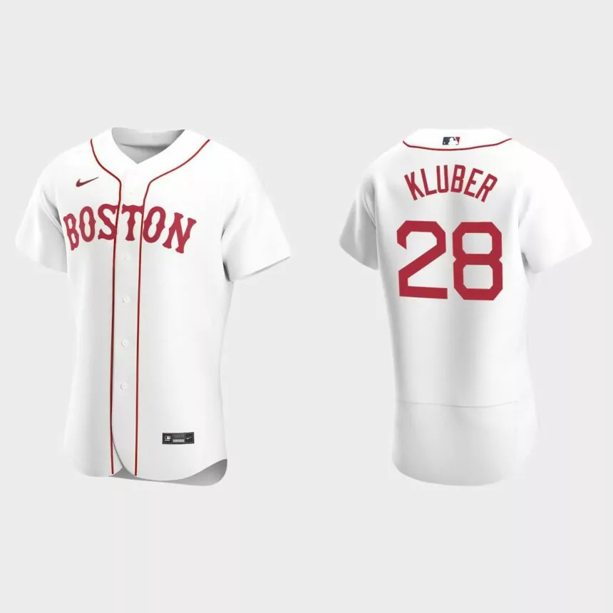 Corey Kluber Boston Red Sox Authentic Alternate Jersey – White