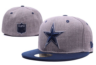 Cowboys Fresh Logo khaki Fitted Hat LX