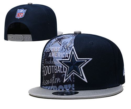 Cowboys Team Logo Snapback Hat --TX