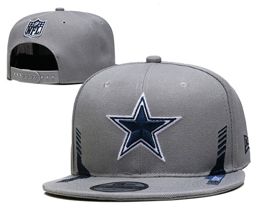 Cowboys Team logo Snapback Hat- - YD