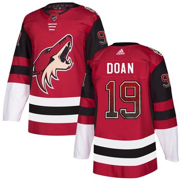 Coyotes 19 Shane Doan Red Drift Fashion Adidas Jersey