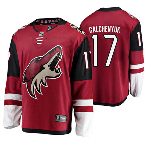 Coyotes Alex Galchenyuk Red Fanatics Branded Home Breakaway Jersey
