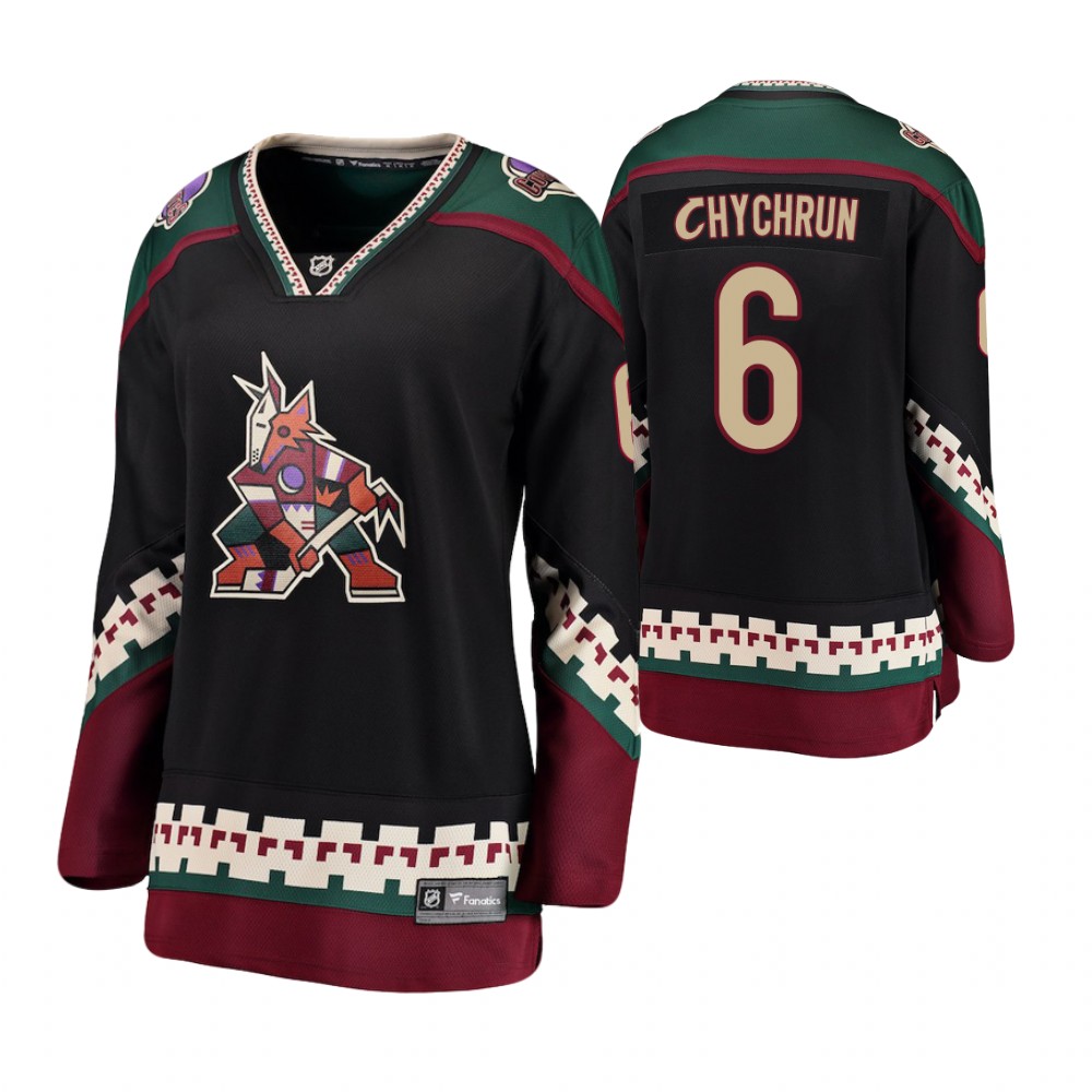 Coyotes Jakob Chychrun Black Alternate Breakaway Jersey