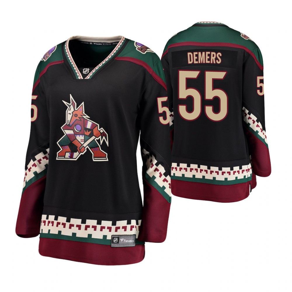 Coyotes Jason Demers Black Alternate Breakaway Jersey
