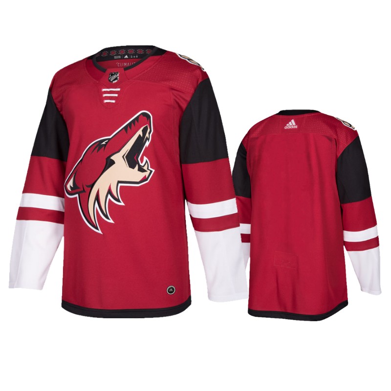 Coyotes Maroon Authentic Blank Home Jersey
