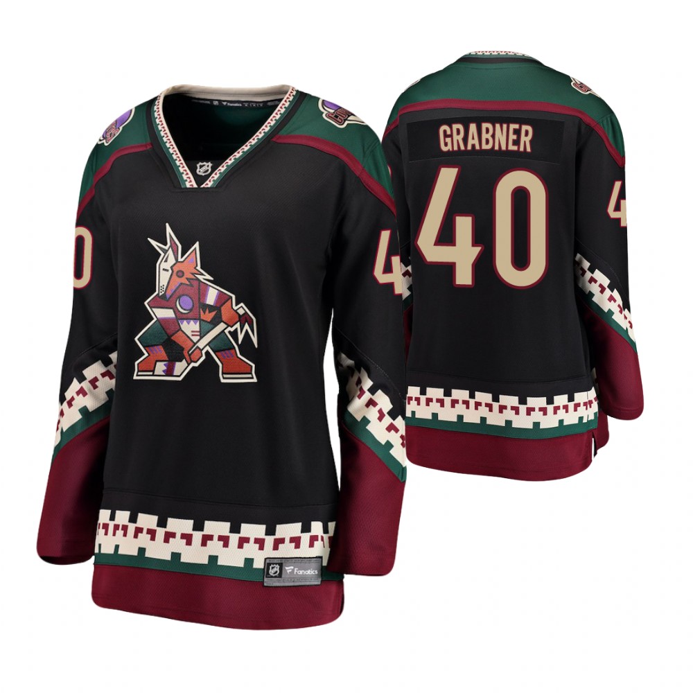 Coyotes Michael Grabner Black Alternate Breakaway Jersey