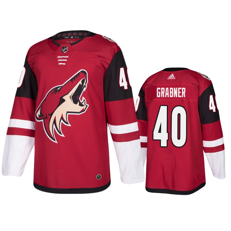 Coyotes Michael Grabner Maroon Home Jersey