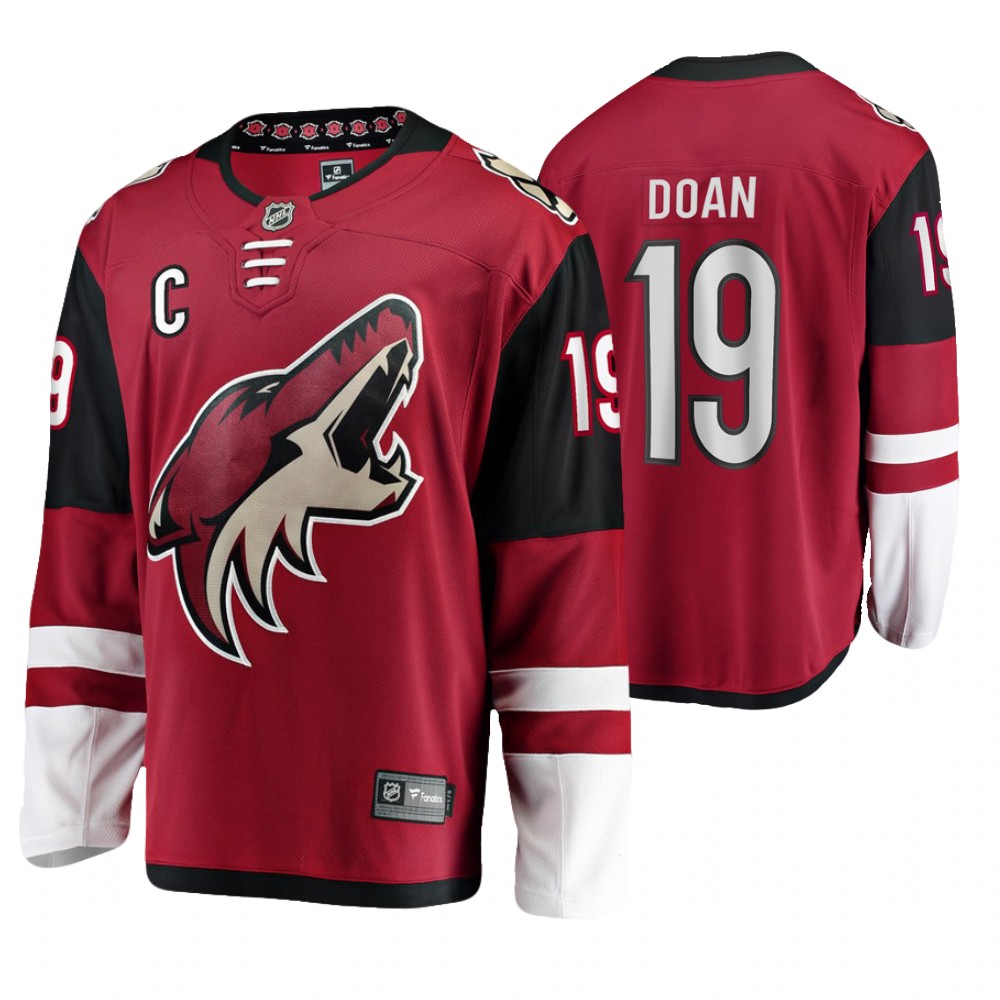 Coyotes Shane Doan Garnet Breakaway Player Home Jersey