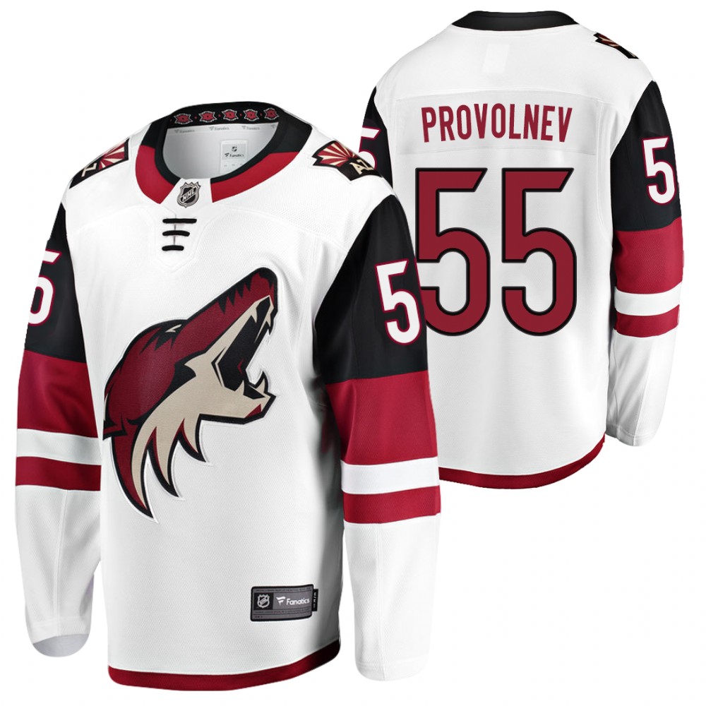 Coyotes Vladislav Provolnev Jersey Away White Player Men