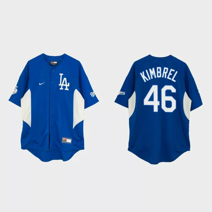 Craig Kimbrel Los Angeles Dodgers Vintage Baseball Jersey – Royal