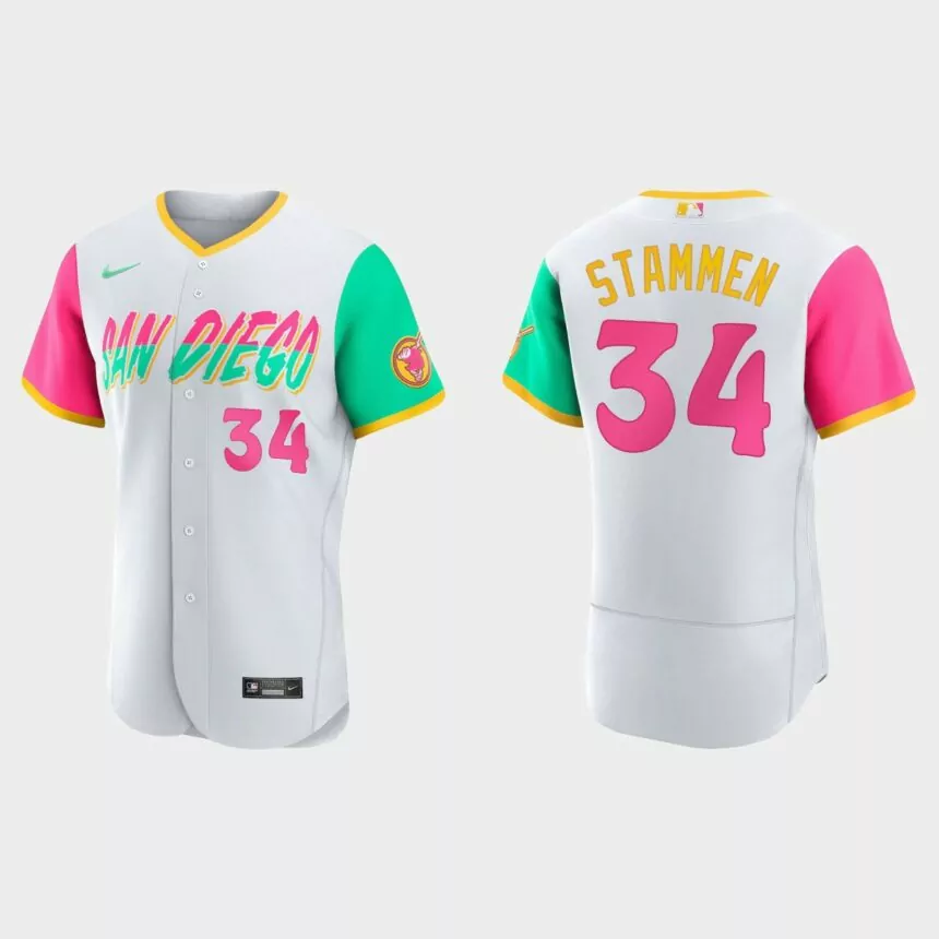 Craig Stammen San Diego Padres 2022 City Connect Authentic Jersey – White