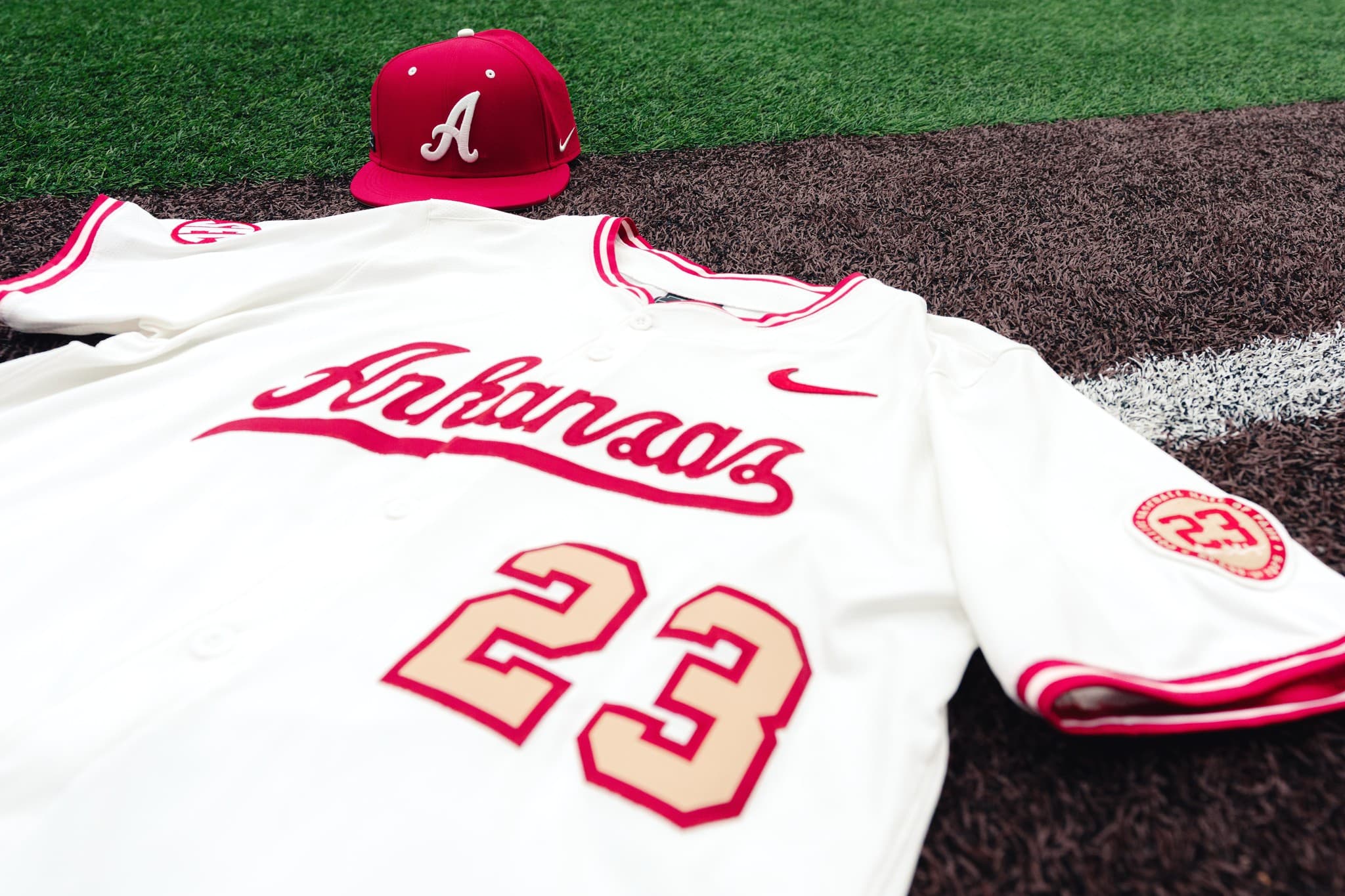 Custom   Arkansas Razorback Baseball?  jersey