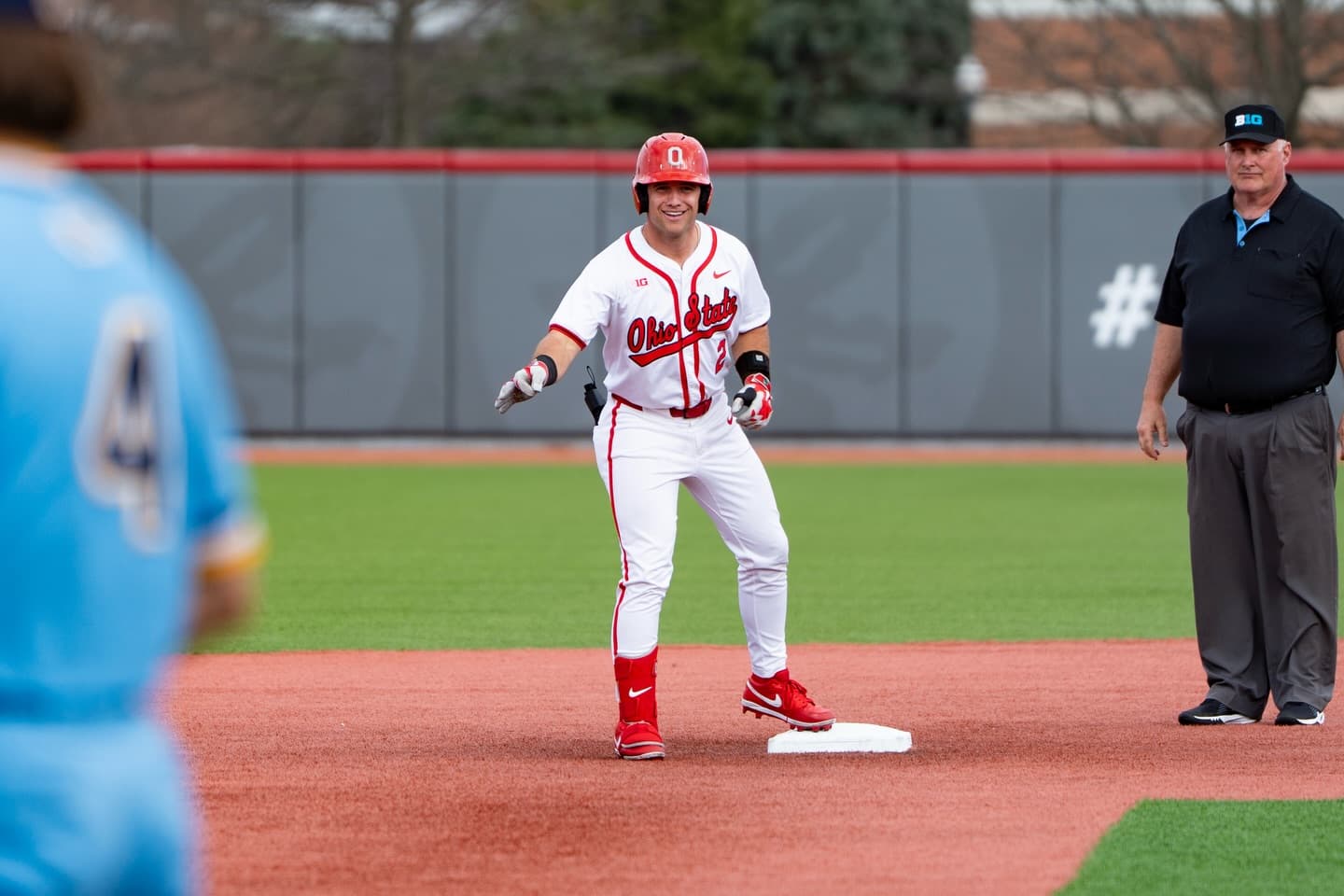 Custom   ohio state buckeyes baseball jersey