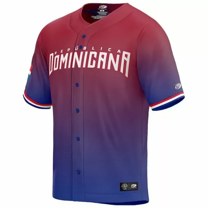 Custom #00 Dominican Republic Baseball 2023 World Baseball Classic Jersey – Red.jpeg