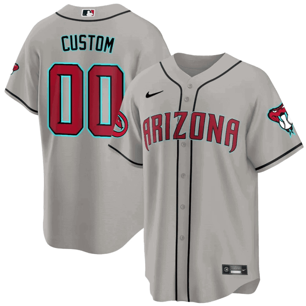 Custom  Arizona Diamondbacks 2024 Cool Base  baseball Jersey – All Stitched  Gray Road