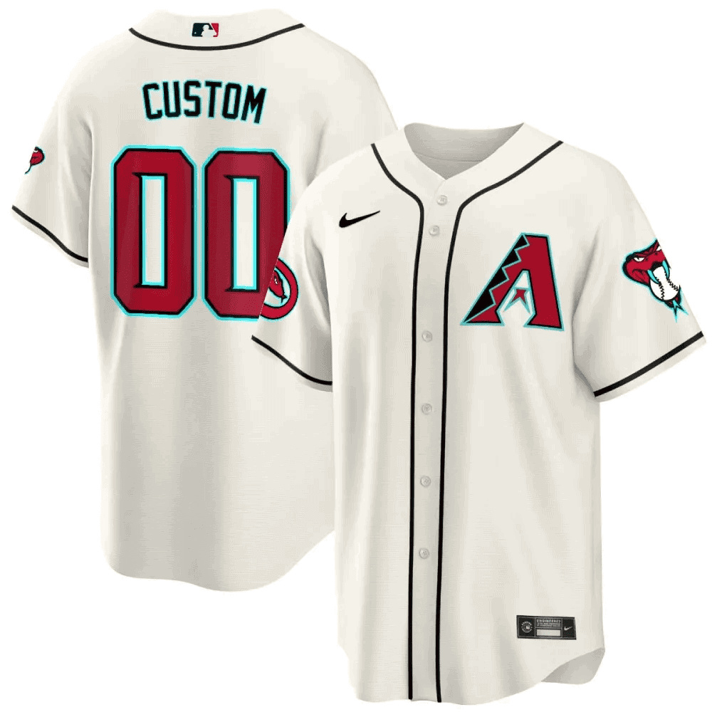 Custom  Arizona Diamondbacks 2024 Cool Base  baseball Jersey – All Stitched  White