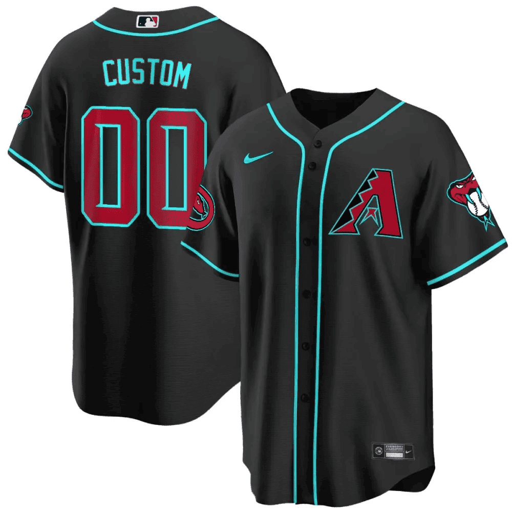Custom  Arizona Diamondbacks 2024 Cool Base  baseball Jersey – All Stitched Black Alternate