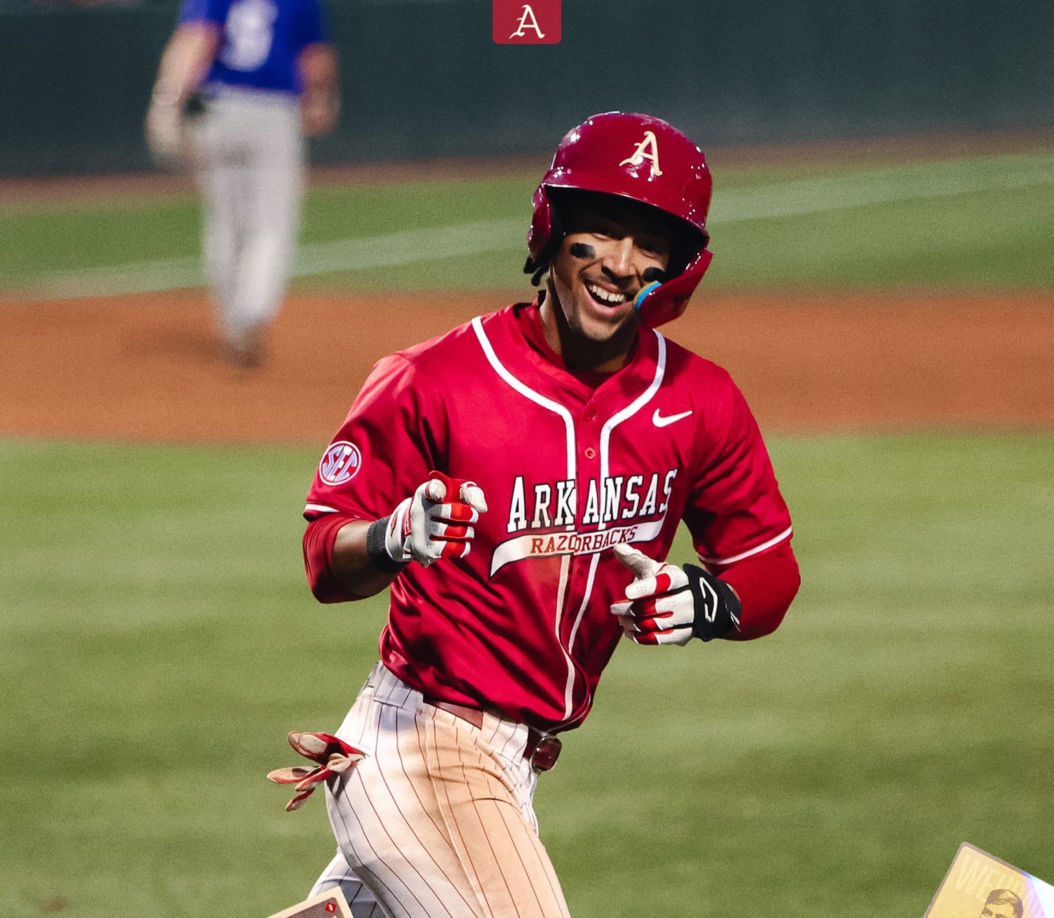 Custom  Arkansas  Razorback Baseball jersey