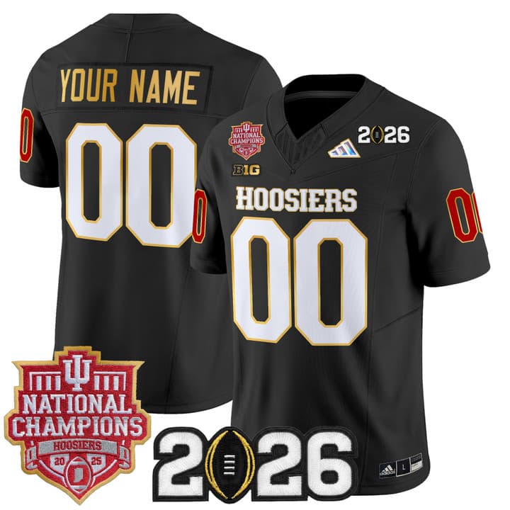 Custom  Indiana Hoosiers  2025   Vapor  Limited  Jersey    - All Stitched