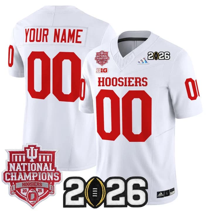 Custom  Indiana Hoosiers 2025   Vapor  Limited  Jersey - All Stitched