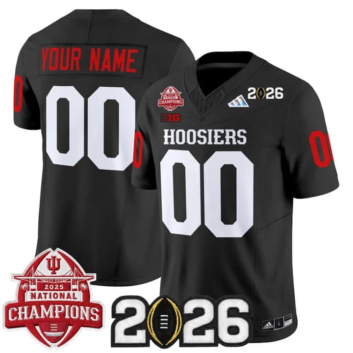 Custom  Indiana Hoosiers 2025   Vapor Limited  Jersey All Stitched